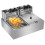 Double Clinder Electrict Deep Fryer 12L UK Plug for Commercial Kitchen 9