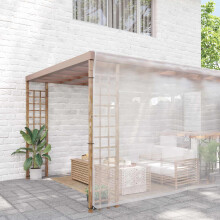 vidaXL Plant Cover Transparent 8 x 12 m PE