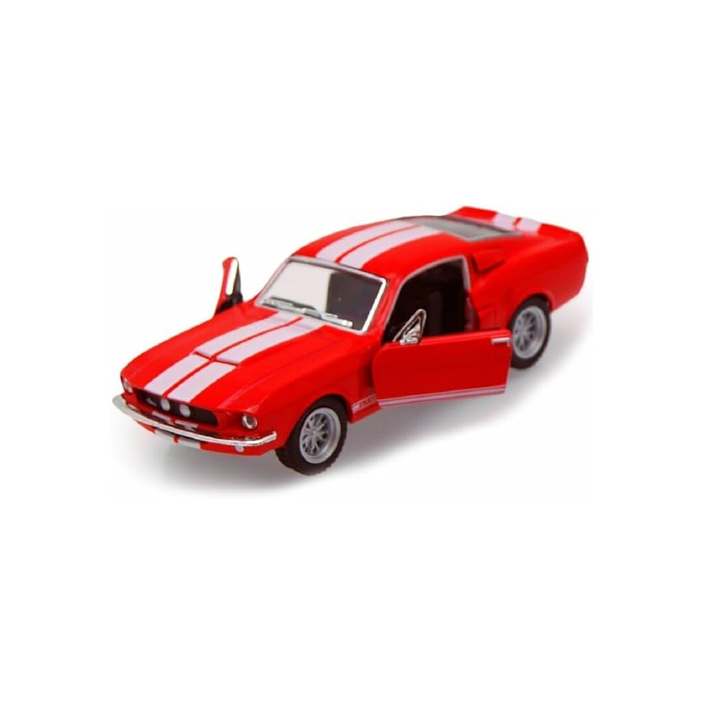 Photos - Toy Car KINSMART 1967 Ford Shelby Mustang GT500 Red 1:38 Scale 5 Inch Diecast Model  