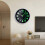 Living And Home 12-inch Battery-Powered Luminous Non-Ticking Wall Clock 2