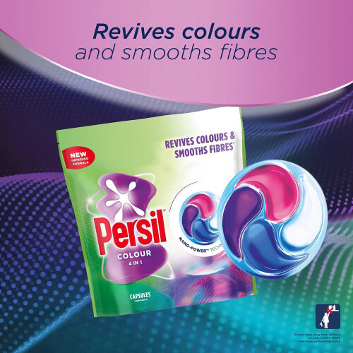 Persil Persil Colour Laundry 4 in 1 Capsules 34 Washes 1