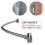 Curtain Rail Rod Chrome Curved 4