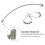 Curtain Rail Rod Chrome Curved 5