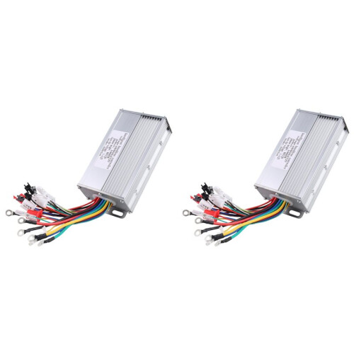 2X for 48V 60V 64V 72V Systems1000W Brushless Motor Controller with Reverse Function for EBikes Scooters Motorcycles