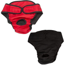 2er-Pack waschbare Damen-Hundewindeln und Hygiene-Shorts