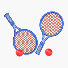 Raquettes de badminton pour enfants, idéales pour les débutants, pour l'extérieur et l'intérieur.