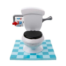 Hilarious Board Toilet Game With Flush Sound Effects Kids Child Toys Bday Gifts