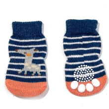Calcetines antideslizantes para mascotas con agarre de silicona