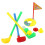 Set di mini golf per bambini, ideale per interni ed esterni, gioco interattivo genitore-figlio. 1