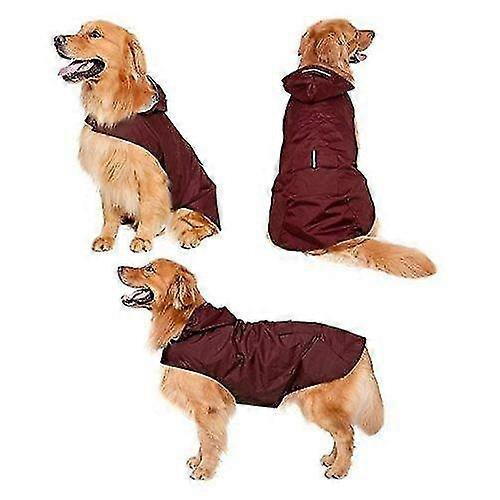 Collar Hole Safe Reflective Hood Strips Ultra-light Raincoat 2
