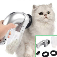 Cepillo de aseo para eliminar el pelo de gatos y perros, aspiradora y recortadora de pelo de mascotas.