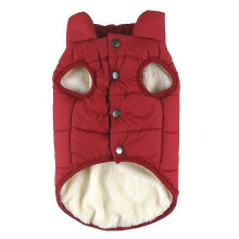 Sudadera con capucha extra cálida con forro polar para cachorros pequeños, talla XS, ideal para invierno.