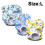 3 Pack Reusable Washable Dog Diapers Panda Yellow Duck Shark Pattern Size L 1