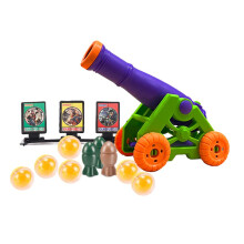 Divertente mini mortaio a carota in plastica, modello decorativo, giocattolo per bambini, colore viola