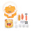 Toddler Foldable Basketball Hoop Punch-Free Set with Light Sensor Scorer 4