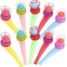 Confezione da 20 palline galleggianti da soffiare, divertenti giochi di soffiaggio, palline da tubo