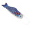 4x40cm Japanese Koinobori Carp Kite Windsock Blue 4