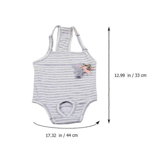 Damen-Hunde-Höschen mit Strumpfhalter, Welpenwindel-Unterwäsche 1