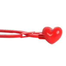 Heart Shape Snowball Maker Sand Ball Mold Bath Maker Clip Snow Ball