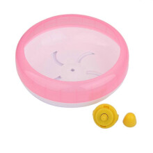 Plastic Silent Small 6.7-Inch Chinchilla Hamster Exercise Wheel Toy