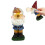 Cute Solar Garden Gnome Statue Blowing Bubbles Resin Decor for Table Sofa Bookcase 1 2