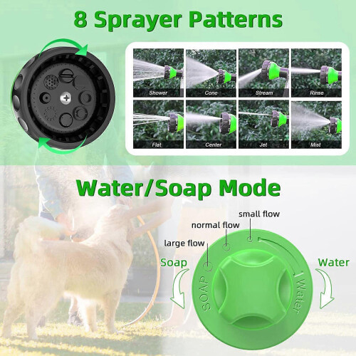 Dog Washing Hose Attachment Multifunctional Bathing Sprayer 2