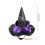 Halloween Thanksgiving Cat Dog Hat Costume Spider Web Pattern Adjustable Band Black 5