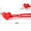 Heart Shape Snowball Maker Sand Ball Mold Bath Maker Clip Snow Ball 4