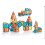 Ensemble de 68 blocs de construction magnétiques 3D pour enfants de 3 à 8 ans et plus 1