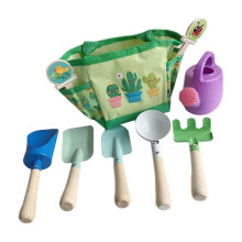 Juego de herramientas de jardinería para niños pequeños: ligero, duradero, seguro para niños y para actividades creativas al aire libre.
