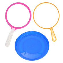3pcs Bubble Blower Set Wand Toy for Kids Random Color