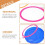 3pcs Bubble Blower Set Wand Toy for Kids Random Color 3