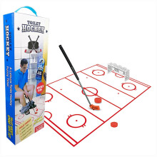 Mini set da hockey retrattile per bambini, compatto, per interni, bagno, divertente da portare in viaggio