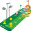 Kids Golf Set Portable Retractable Case Indoor Outdoor Toy Develops Coordination Yellow 1