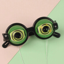 Divertenti occhiali illuminanti per bambini e adulti, accessorio originale per feste e costumi.