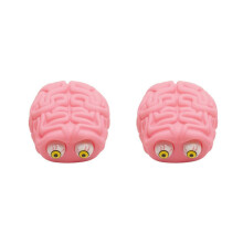 2X Flippy Brain Squishy Eye Popping Squeeze Fidget Toys Antistress Relief Sensoriale ADHD Autismo Giocattolo Rosa