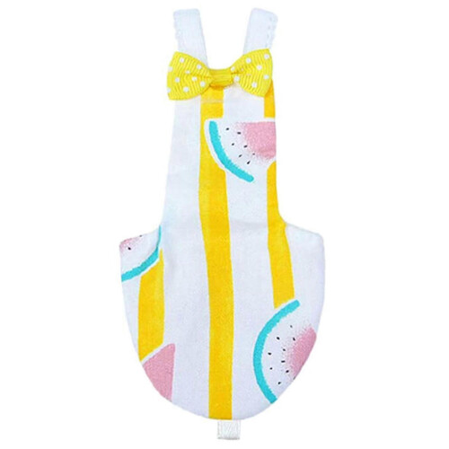 Set di 4 pannolini riutilizzabili e lavabili per pappagalli, ideali per parrocchetti, calopsitte e ara, colore casuale. 2