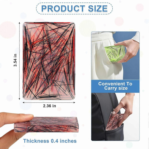 4 Pack Silicone Picking Pad with Tweezer - Skin Picking & Hair Pulling Decompression Toy 2