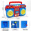 2025 Latest Model Portable Automatic Bubble Machine for Kids 5