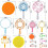 15PCS Big Bubble Wand Kit for Kids Creative Bubble Maker Colorful Outdoor Activity 1Galvanized spring 4