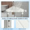 Adjustable Aluminium Shower Stool with Shelf 6