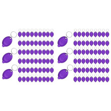 96pcs UV Keychain Flashlight,Portable Black Light,12 Lumen Flashlight, Small Keychain Flashlight,Battery Included