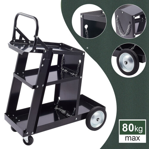 3 Tier Welding Cart Trolley for Welder Machine 1