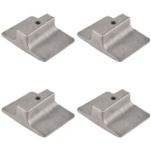 4X Ánodo 61N-45251-01 para 2 Tiempos 9.9HP 15HP Motor de