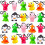 24 Pack Pop Eye Animal Keychain Squeeze Pop Birthday Gift Easter Basket Stuffers Fidget 1