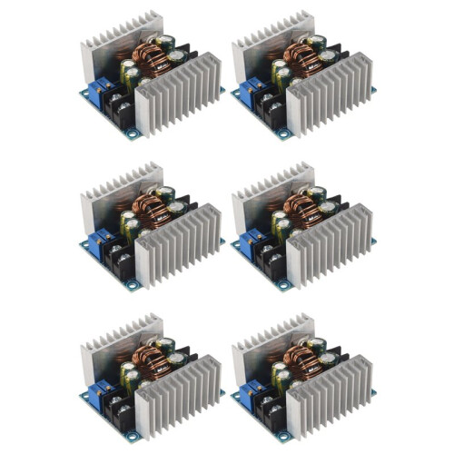 6X 300W 20A - Adjustable Step Down Buck Converter Module Constant Current Voltage Regulator Power Supply Driver
