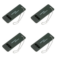 4X 3 Frequency Whistle Outdoor Survival Whistle Keychain Rugby Referee Camping Emergency Survival Whistle Outdoor Tools