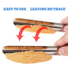 Miettes de Table pour Serveurs Balayeuse de Miettes de Table avec Clip de Poche Nettoyant en Acier Inoxydable pour un Nettoyage Rapide, Paquet de 8