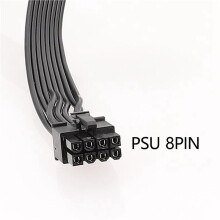 2X PSU Card 8pin to PCIe 8P (6+2) Pin PCIE GPU Power Cable for EVGA G1 G2 G3 G+ P2 T2 GS Series Modular Power