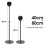 2X Adjustable  Speaker Stand for  Floor-Standing Holder for   Speakers Enhanced Stability 5